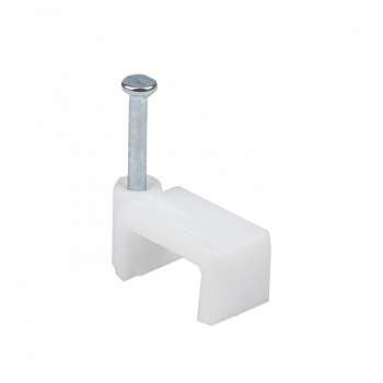 EKF PROxima Скоба крепежная квадратная (плоская) (10мм.) (50шт.)