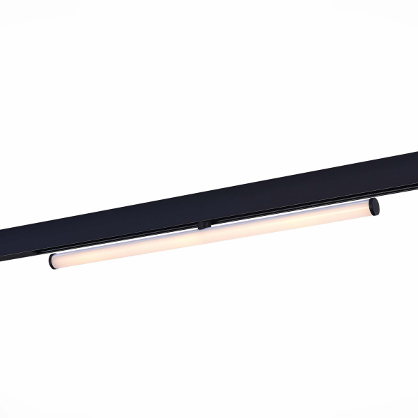 ST LUCE ST803.436.10 Магнитный трековый светильник Черный LED 1*10W 3000K 1 200Lm Ra>90 120° IP20 L604xW28xH80 48VV