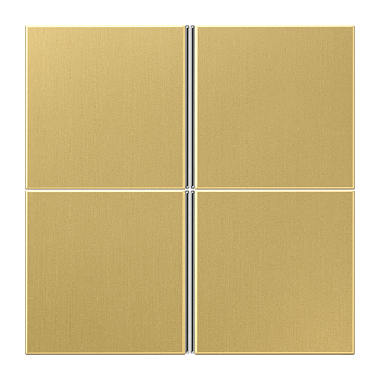 JUNG комплект клавиш, латунь Classic ME2404TSAC