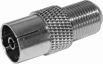 Переход гнездо F - гнездо TV Rexant 05-4301