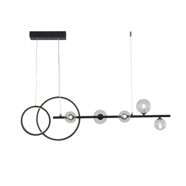 Kink Light 09408-5,19 Люстра Иона черный w100*22 h120 G9 25W+Led 22W (4000K) (Led лампы в комплекте 4000К)