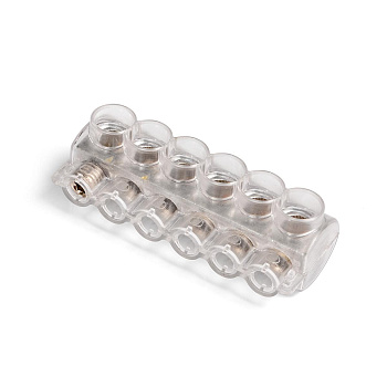 КВТ Клеммник 6-и контактный KE10.3 (AL 10-35/Cu 1.5-25) (уп.10)