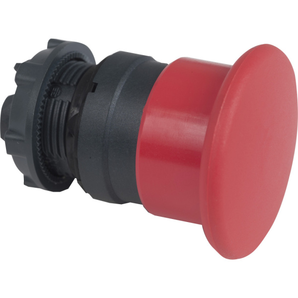 SE Кнопка квадратная плоская красная ZB6CA4