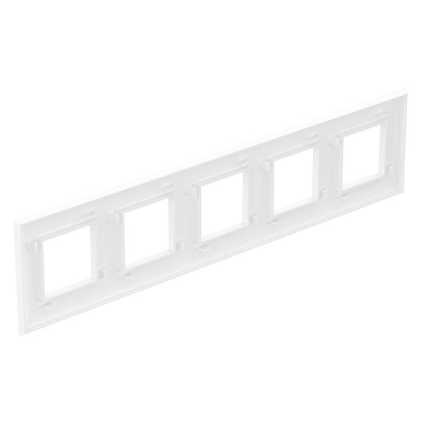 Купить DKC Рамка "Avanti", "Белое облако", 5 постов (10 мод.)