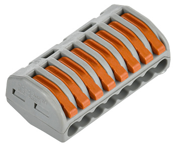 IEK Строительно-монтажная клемма СМК 222-418 (4шт/упак)