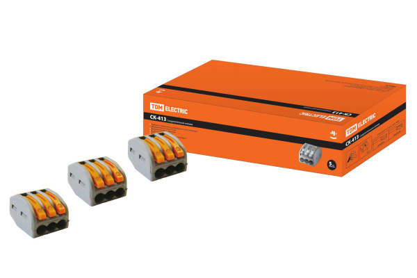 TDM Соединительная клемма СК-413 (2,5мм2) SQ0527-0002