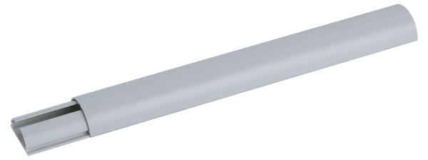 ЭРА Кабель канал KK-30-13-F напольный полукруглый 30х13 серый 40 м