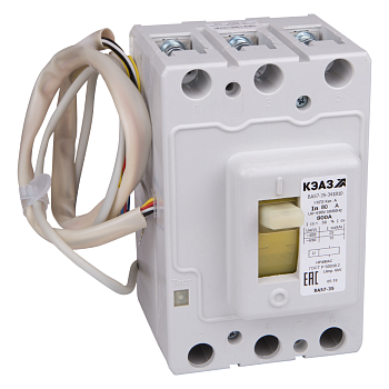 КЭАЗ Выключатель автоматический ВА57-35-341810-100А-500-690AC-НР230AC/220DC-ОМ4-РЕГ