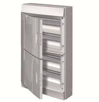 ABB Бокс настенный 72М непрозрачная дверь Mistral65 (с клемм) 1SLM006501A1109