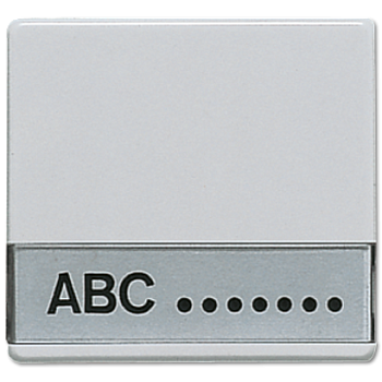 JUNG Клавиша с полем для надписи для выключателей 600NA