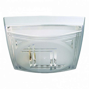 Horoz Electric 400-011-102 Модерн квадратный с одним патроном (серебро) 4/24 шт HRZ00001419