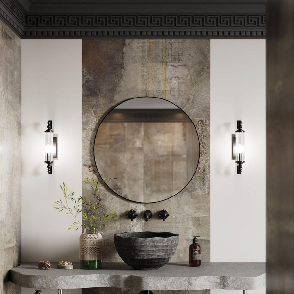 Купить Odeon Light 4943/1W DROPS ODL22 553 бронзовый/прозрачный/стекло Настенный светильн. E14 1*40W IP44 TOLERO