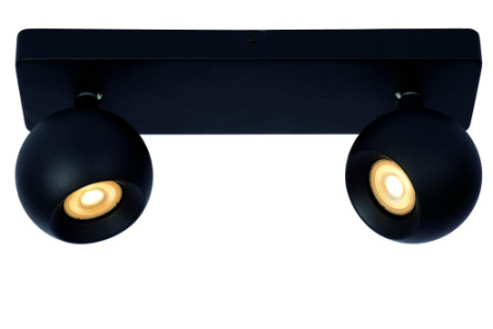 Lucide FAVORI Прожектор потолочный 2xGU10 Black 09932/02/30
