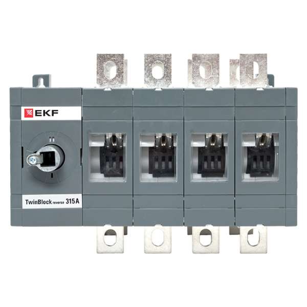 Купить EKF Рубильник 315A 4P реверсивный без рукоятки управления TwinBlock