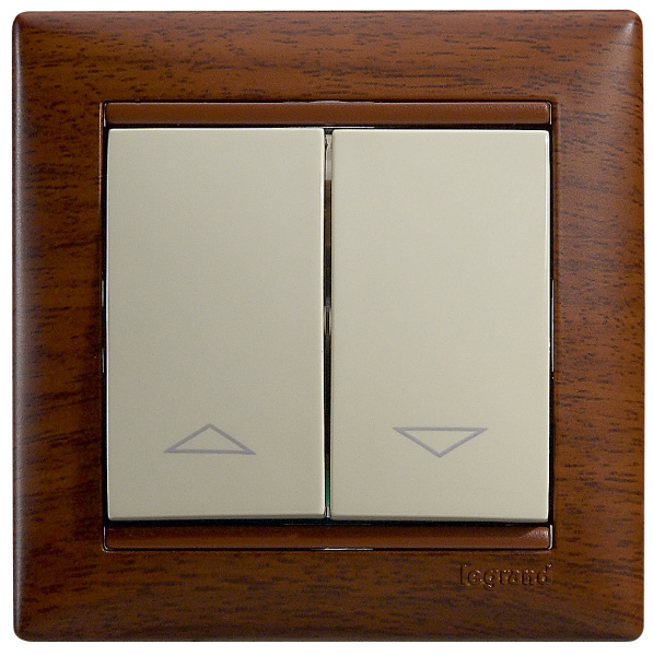 Купить Legrand Valena Крем Выключатель жалюзийный (механич. блокировка) 774304