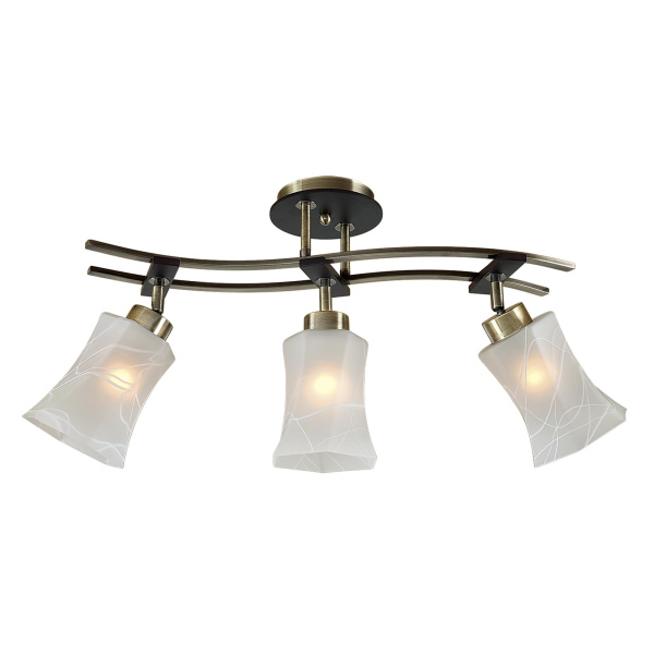 Citilux CL142133 Мерида Брон.Ст.+Венге Светильник Потолоч.