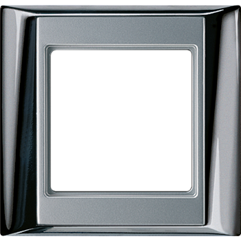 JUNG А Plus Хром/Алюминий Рамка 1-ая AP581GCRAL