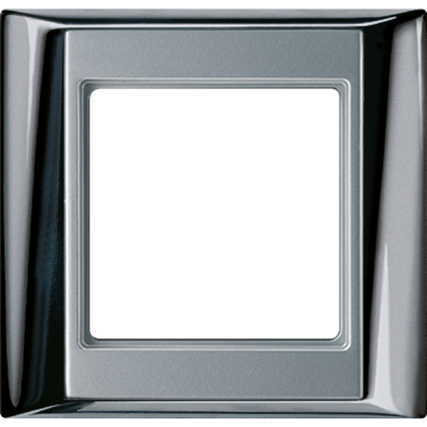 JUNG А Plus Хром/Алюминий Рамка 1-ая AP581GCRAL