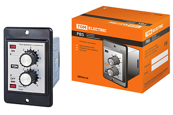 TDM Реле времени циклическое РВ51-2Т-60х60cек-5А-230В-8Ц/Щ SQ1503-0016