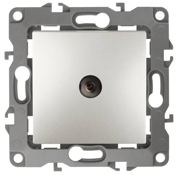 ЭРА 12-3102-15 Перламутр Розетка TV проходная, IP20, 12