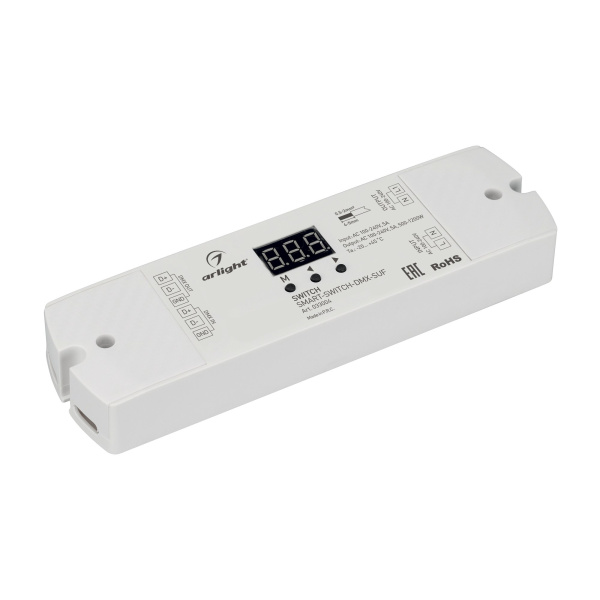 Arlight Выключатель SMART-SWITCH-DMX-SUF (230V, 5A) (IP20 Пластик, 3 года) 033004