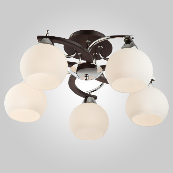 Eurosvet Люстра венге 9654/5 хром/венге 00000065865