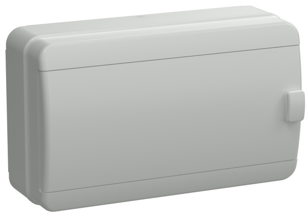 IEK TEKFOR Корпус пласт. КМПн-12 IP65 сер. непрозр. дверь