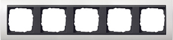 Gira Event Бел.глянц./Антрацит Рамка 5-ая 0215808