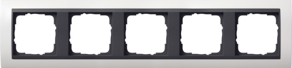 Gira Event Бел.глянц./Антрацит Рамка 5-ая 0215808