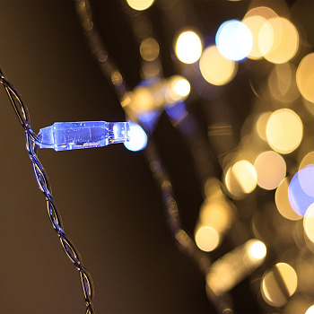 Arlight Светодиодная гирлянда ARD-CURTAIN-CLASSIC-2000x3000-CLEAR-760LED-BLINK Warm-White (230V, 60W) (Ardecoled, IP65) 024869