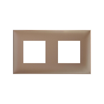 DKC Рамка "Avanti", "Кремовый жемчуг", 2 поста (4 мод.)