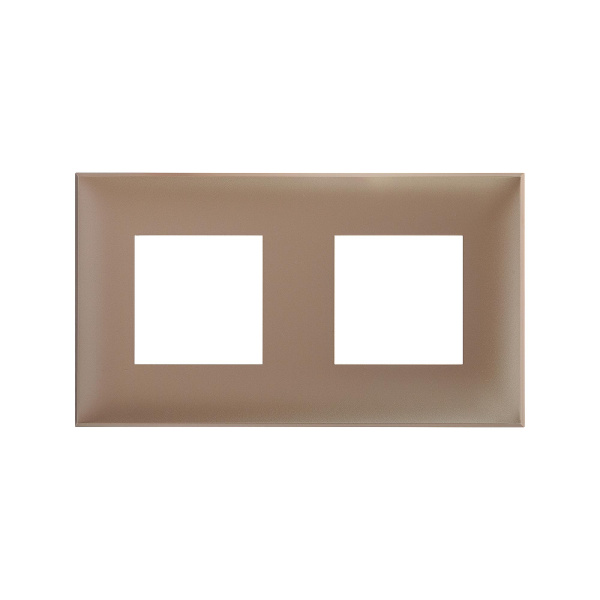 DKC Рамка "Avanti", "Кремовый жемчуг", 2 поста (4 мод.)