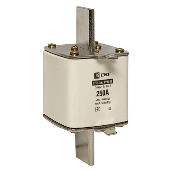 EKF PROxima Плавкая вставка ППН-39 630/250А габарит 3