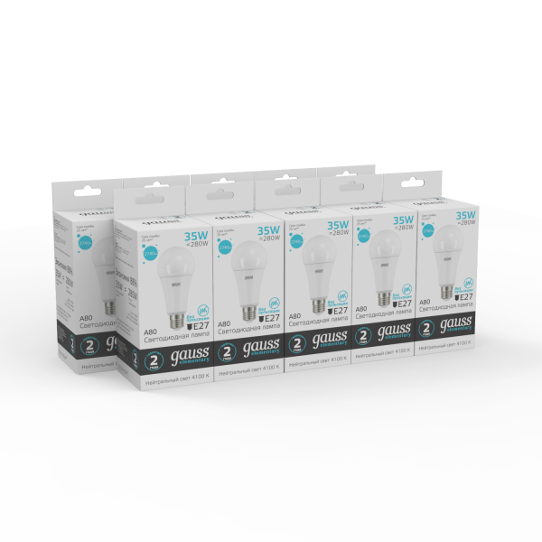 Купить Gauss Лампа Elementary A67 35W 2740lm 4100K E27 LED 70225