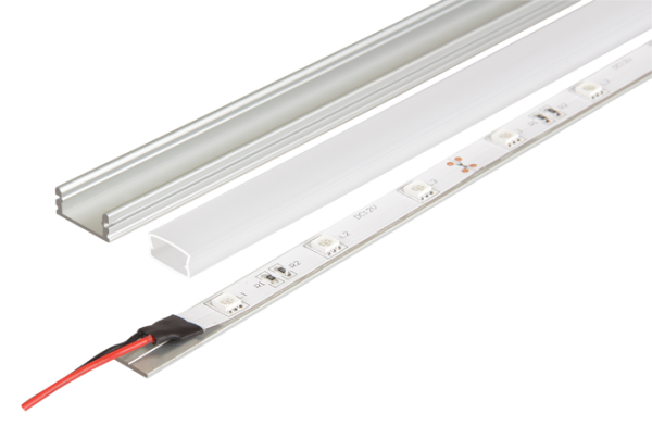 Купить Jazzway Профиль влагозащищенный PAL 1808 (2м) (с мат.рассеив) IP65 .1037480