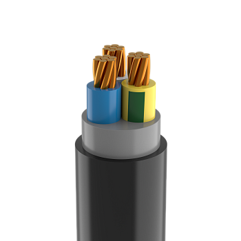Кабель силовой с ПВХ изоляцией ВВГнг(A) -LS-ХЛ 3х25 мк(N,PE)-0,66 Кабэкс ТХМ00387420