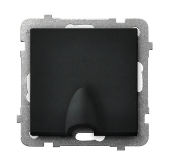 Ospel Sonata Черный металлик Kабельная клемма GPPK-1R/m/33