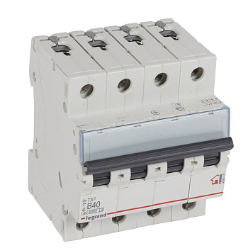 Legrand TX3 Автоматический выключатель 4P 40A (B) 6000 404018