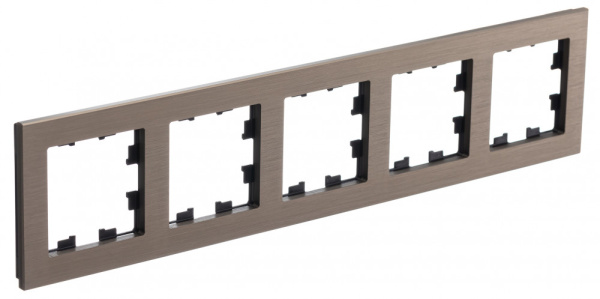 Systeme Electric AtlasDesign Nature Металл латунь Рамка 5-ая, универсальная