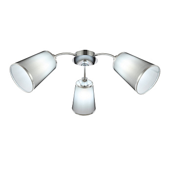 Evoluce SLE103002-03 Светильник потолочный Хром/Черный E14 3*40W