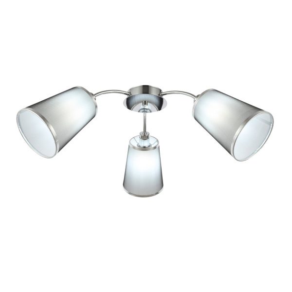 Evoluce SLE103002-03 Светильник потолочный Хром/Черный E14 3*40W