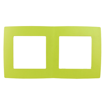 ЭРА 12-5002-26 Лайм Рамка на 2 поста, 12