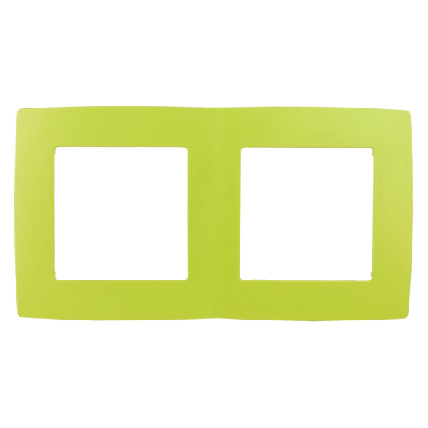 ЭРА 12-5002-26 Лайм Рамка на 2 поста, 12
