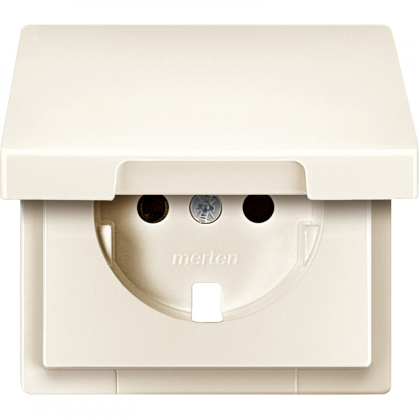 Купить SE Merten SD Бежевый Центральная плата с крышкой для механизма розетки MTN2340-4044