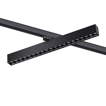 Novotech 358863 PORT NT22 черный Светильник трехфазный трековый светодиодный IP20 LED 4000K 30W 220V ITER