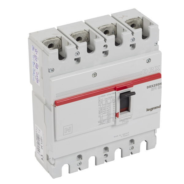 Legrand DRX250 фиксированный 4P 175А 36кА 027132