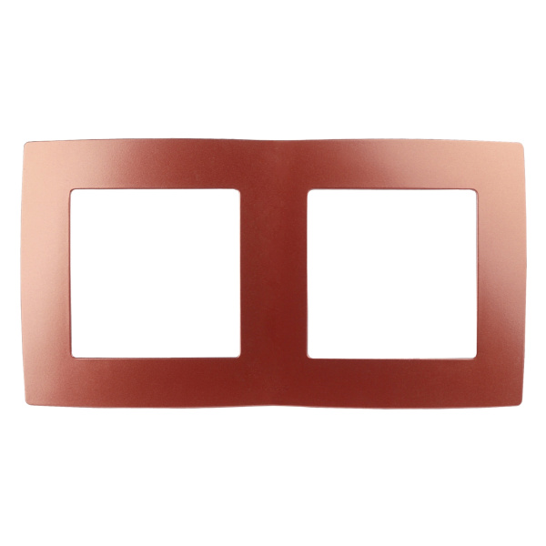 ЭРА 12-5002-24 Охра Рамка на 2 поста, 12