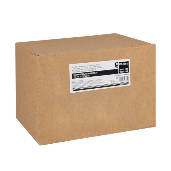 Купить EKF PROxima Выключатель-разъединитель ВР32У-35А71220 250А 2 направ.с д/г камерами несъемная левая/правая рукоятка MAXima