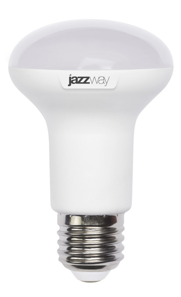 Jazzway Лампа светодиодная (LED) с отражателем d63мм E27 120° 8Вт 220-240В матовая нейтральная холодно-белая 5000К .1033666
