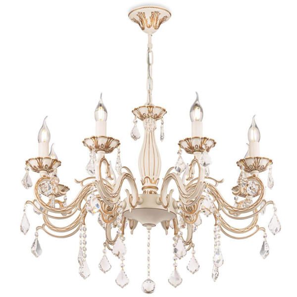 Maytoni Elegant Bronze Бежевый Люстра 8xE14 60W ARM245-08-W Maytoni Elegant Bronze Бежевый Люстра 8xE14 60W ARM245-08-W